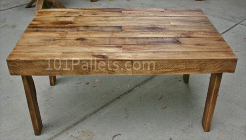 wooden table making